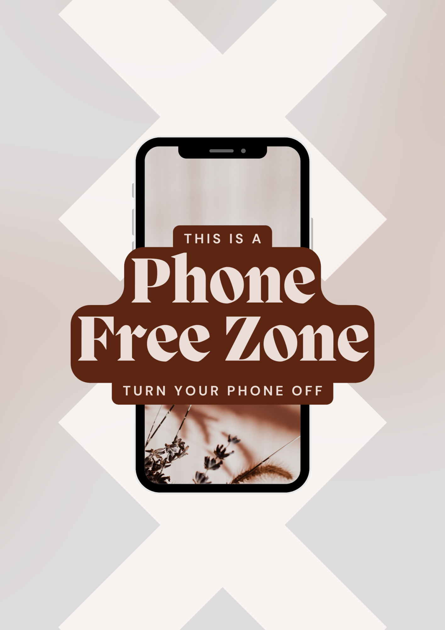 This is a Phone Free Zone – WOHS Publications